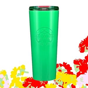 Starbucks Green Stainless Steel Tumbler 16oz 2023